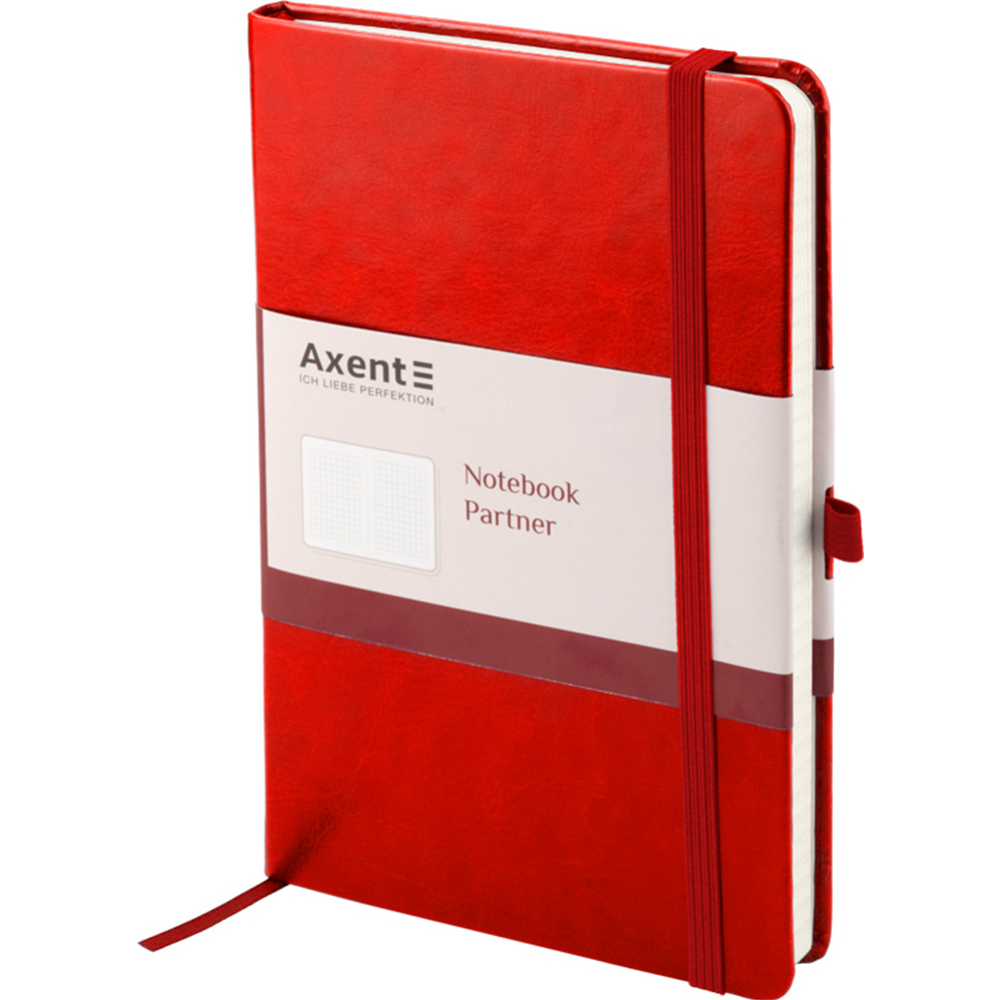 Записная книжка «Axent» Partner Lux А5, красный, 8202-06, 96 л