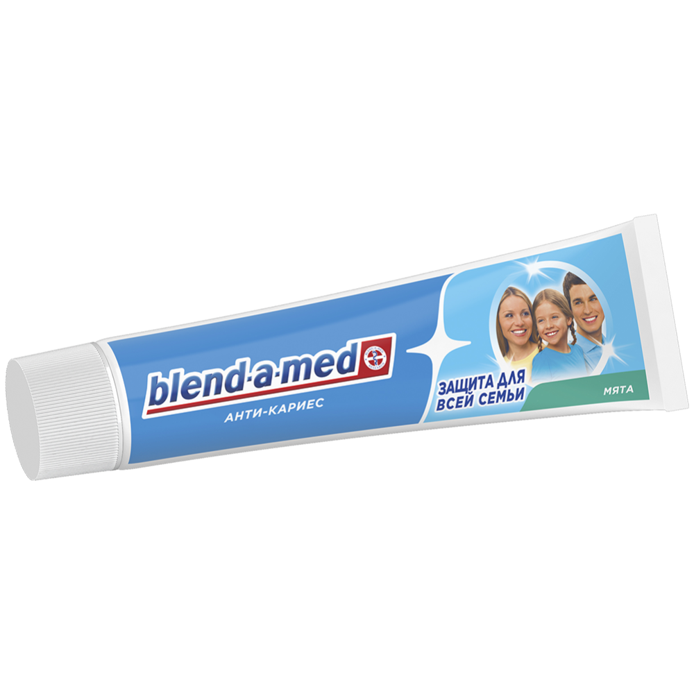 Зубная паста «Blend-a-med» анти-кариес, мята, 100 мл. #1