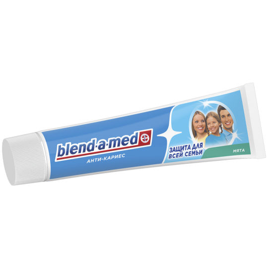 Зубная паста «Blend-a-med» анти-кариес, мята, 100 мл.