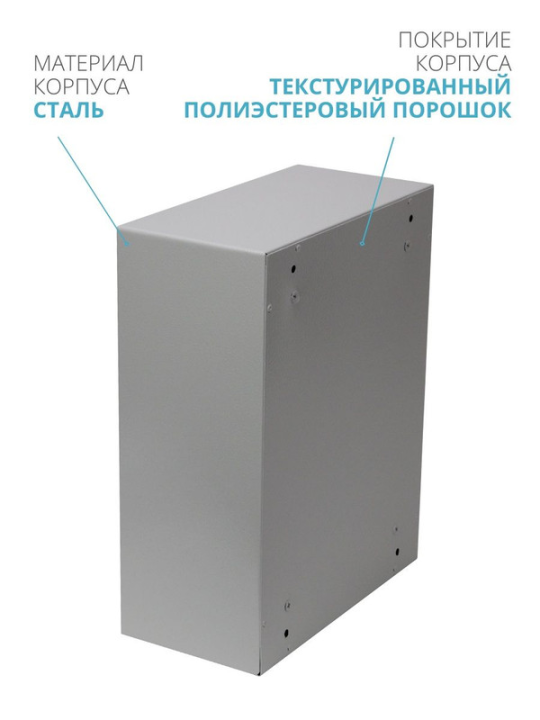 Корпус мет ЩМП-1-1 (395х310х150) IP31 Народный SQ0905-0904