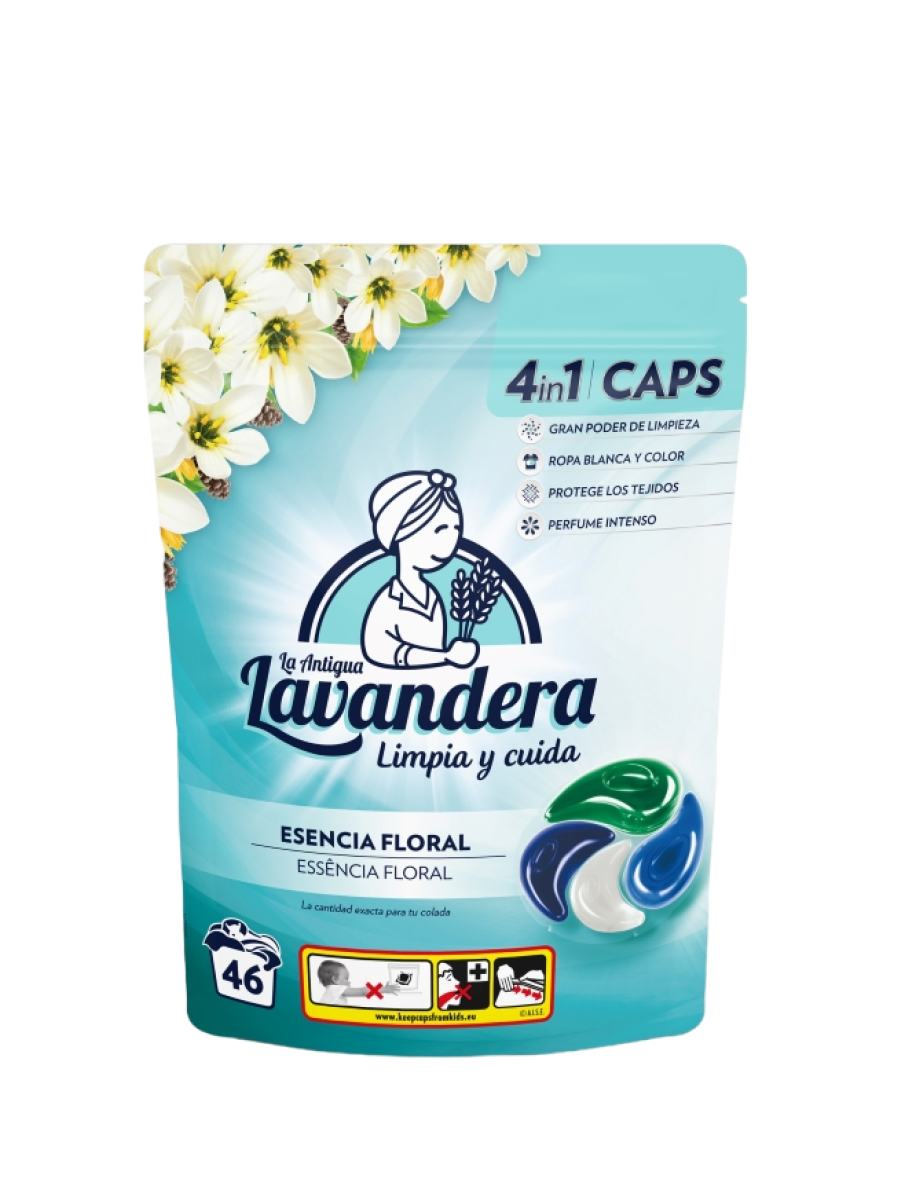 Капсулы для стирки Lavandera Essencia Floral 46шт