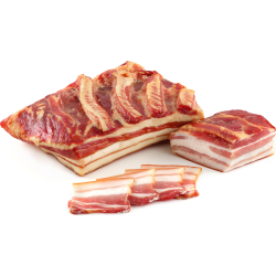 Про­дукт из сви­ни­ны  мясной сы­ро­коп­че­ный «Гру­дин­ка Де­ре­вен­ска­я» 1 кг