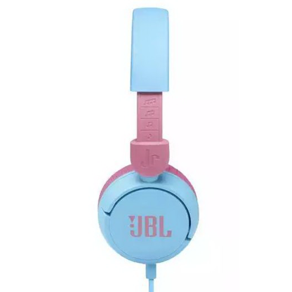 Наушники-гарнитура «JBL» JR310, голубые/розовые