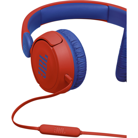 Наушники-гарнитура «JBL» JR310, красные/синие