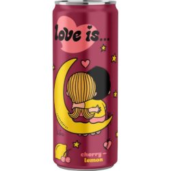 На­пи­ток га­зи­ро­ван­ный «Love Is» вишня и лимон, 330 мл