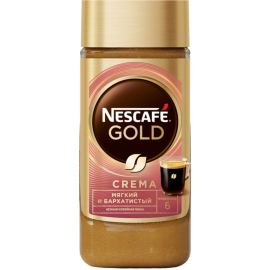 Кофе натуральный растворимый «Nescafe Gold» Crema, 85 г