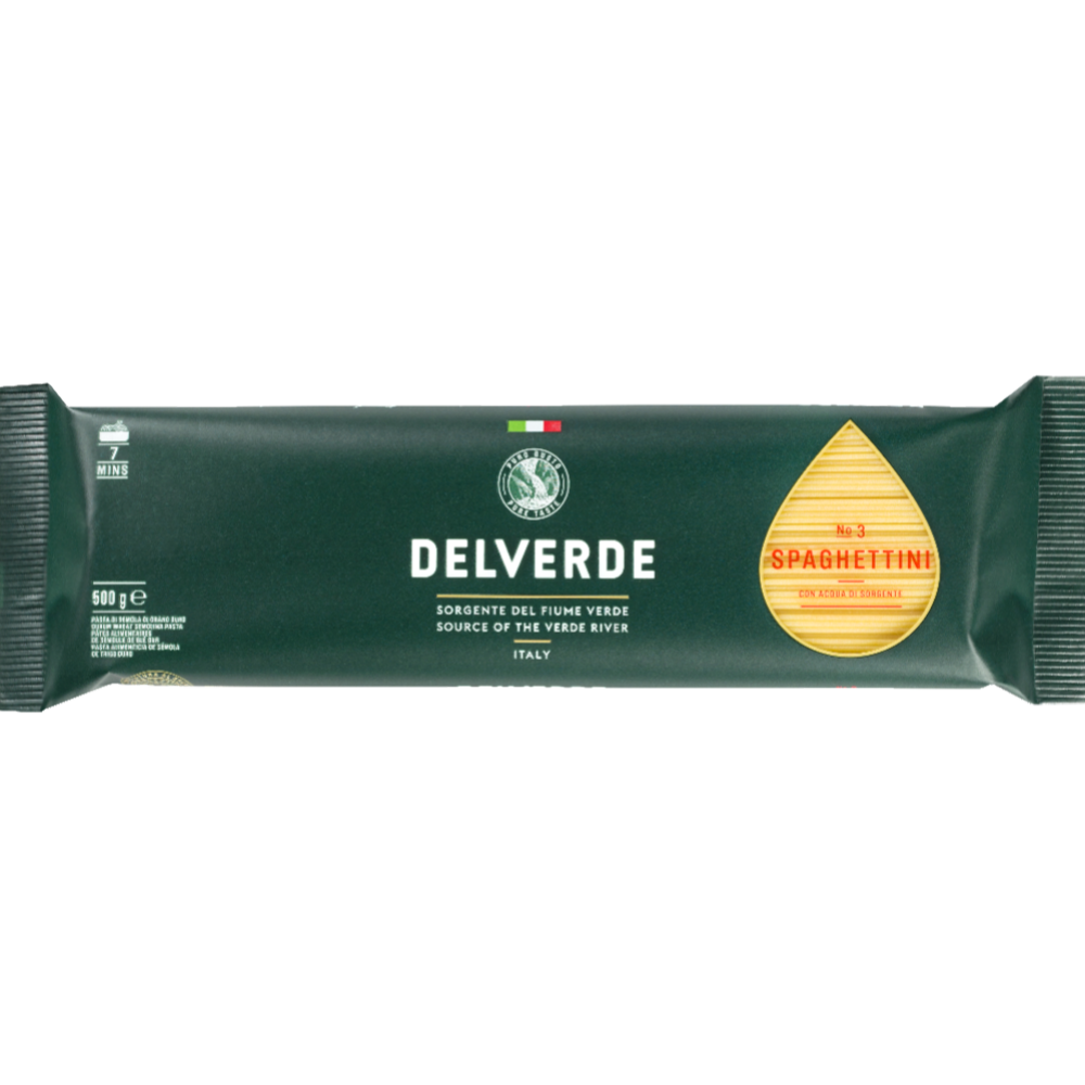 Ма­ка­рон­ные из­де­лия «Delverde» спа­гет­ти №3, 500 г