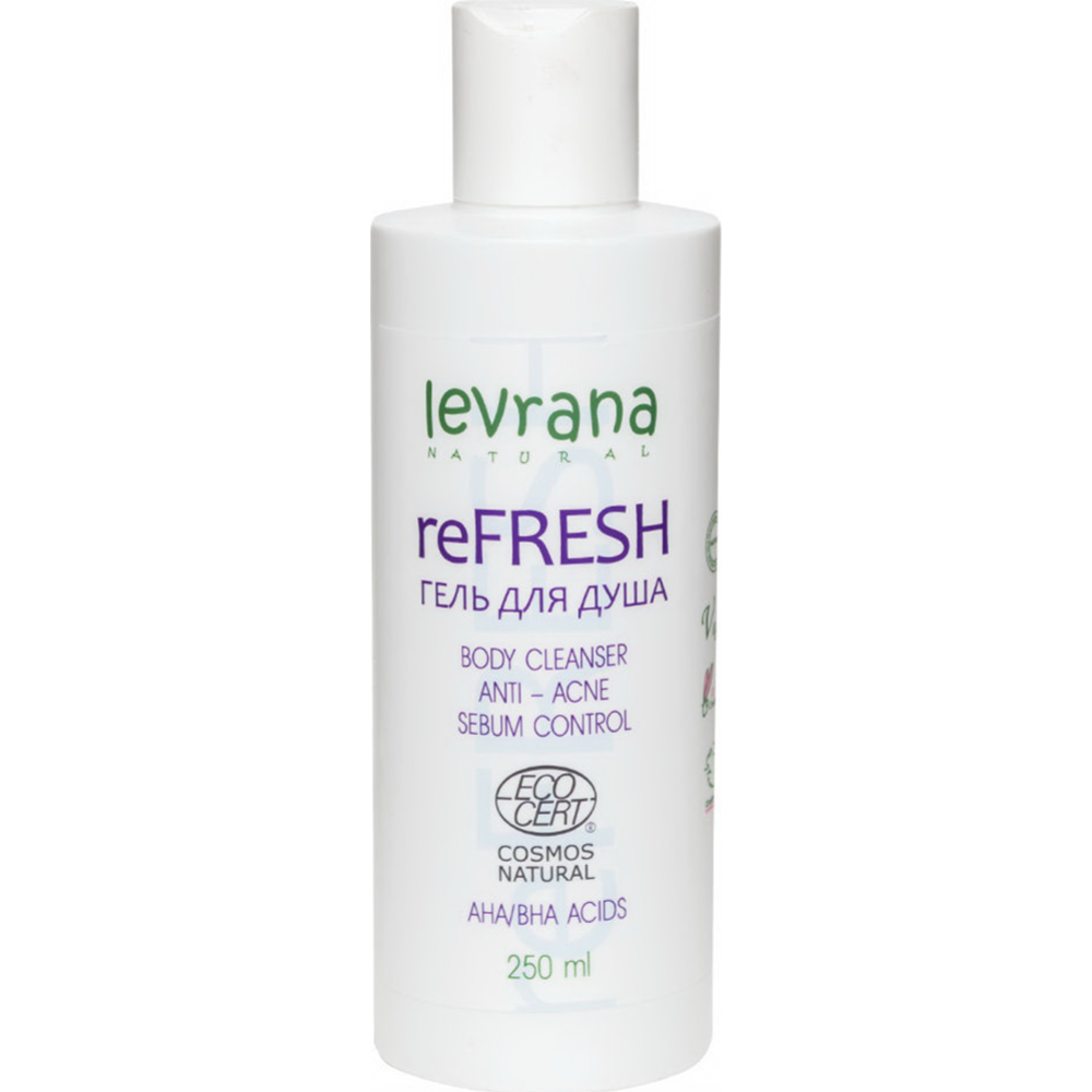 Гель для душа «Levrana» ReFresh, 250 мл