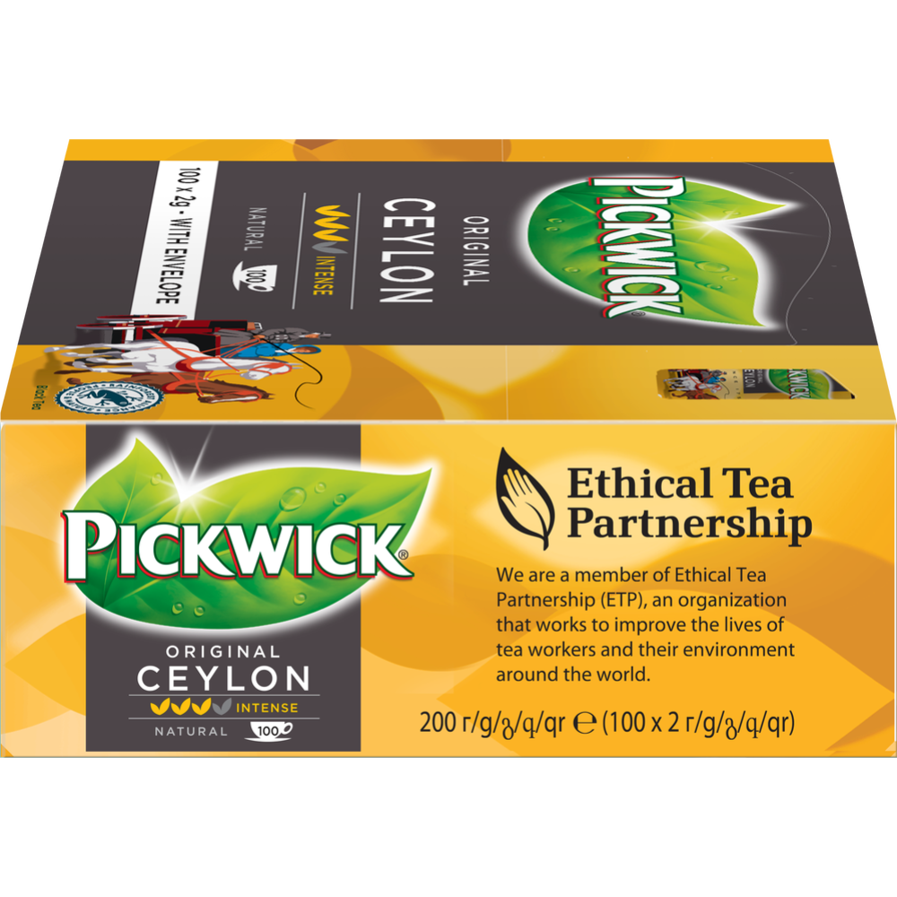 Чай черный «Pickwick» Original Ceylon, 100x2 г #3