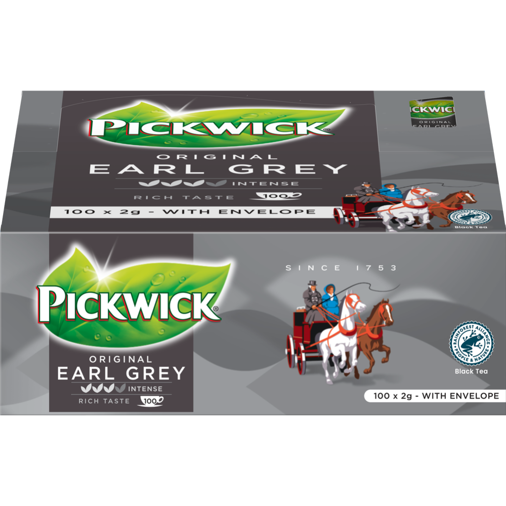 Чай черный «Pickwick» Original Earl Grey, с ароматом бергамота, 100x2 г #4