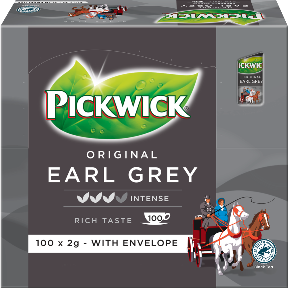 Чай черный «Pickwick» Original Earl Grey, с ароматом бергамота, 100x2 г #5