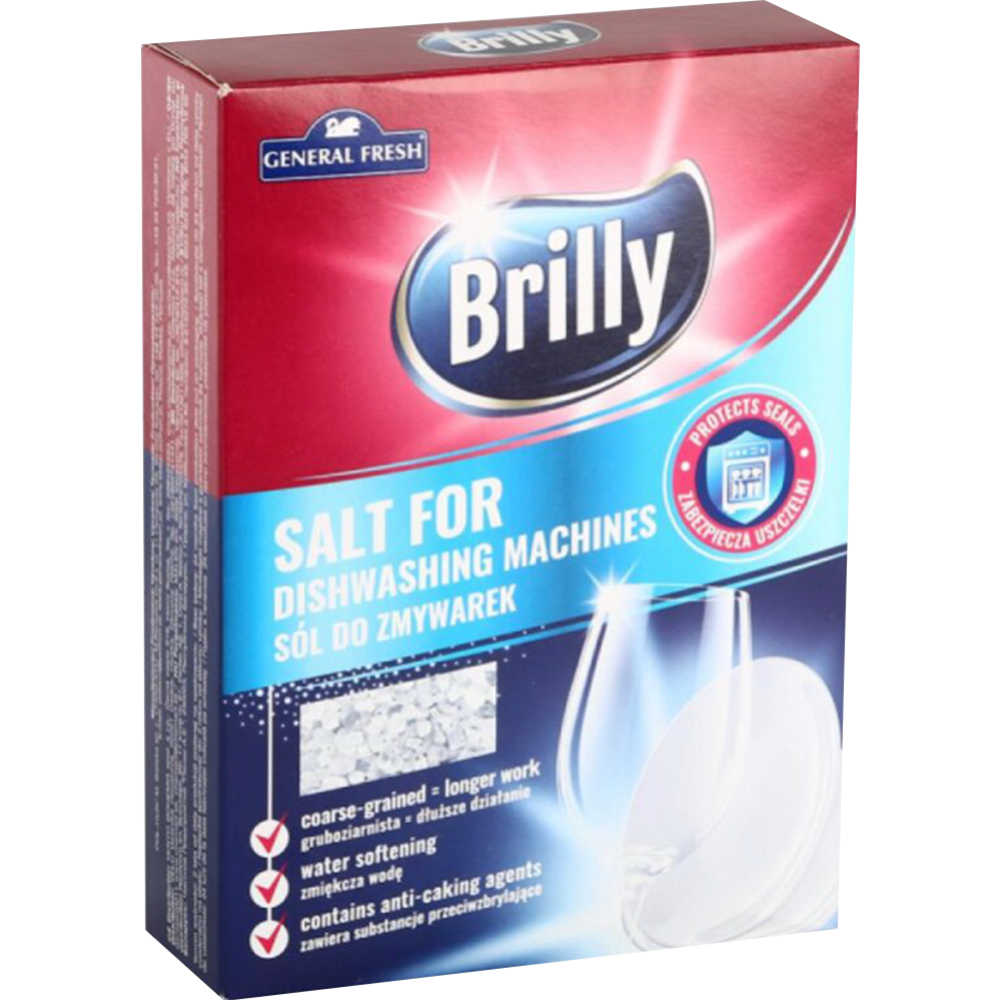 Соль для посудомоечных машин «General Fresh» Brilly, 1.5 кг #0