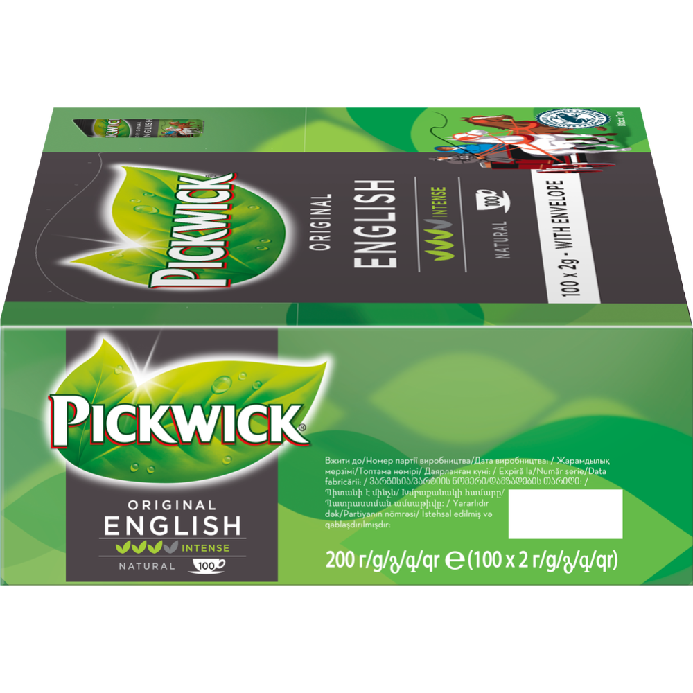 Чай черный «Pickwick» Original English, 100x2 г