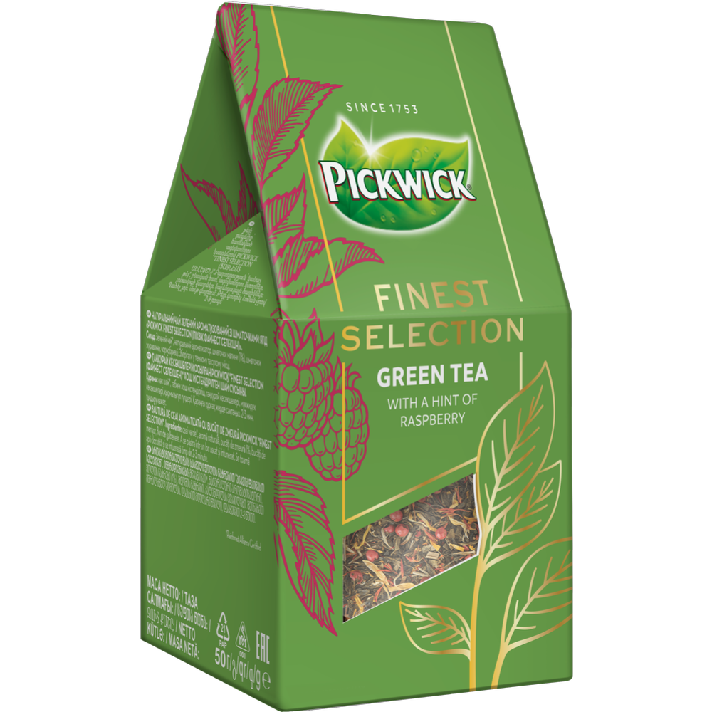 Чай зеленый «Pickwick» Finest Selectuon, с кусочками ягод, 50 г