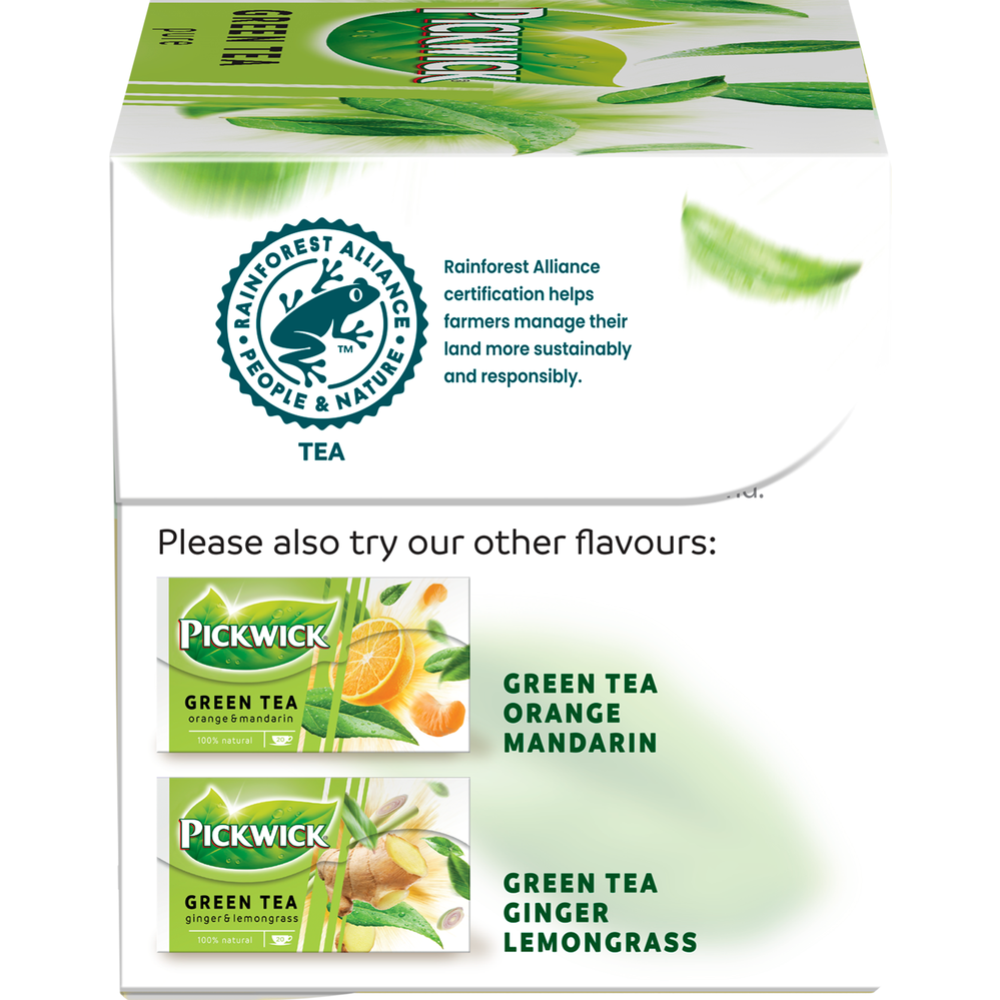 Чай зеленый «Pickwick» 20x1.5 г #3
