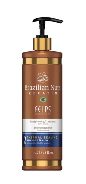 FELPS Лосьон-Термозащита BRAZILIAN NUTS KERATIN, 1000 мл