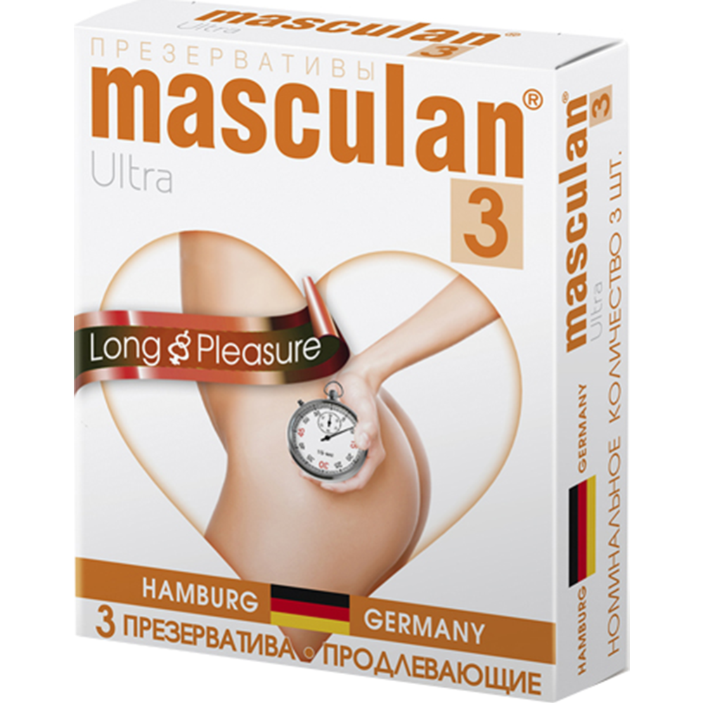 Презервативы «Masculan» Ultra 3, продлевающие, №3 #0