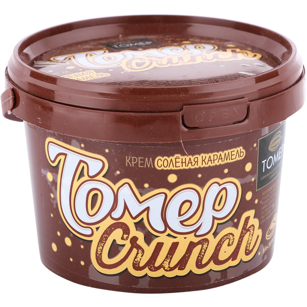 Крем-паста «Томер» Crunch, соленая карамель, 800 г