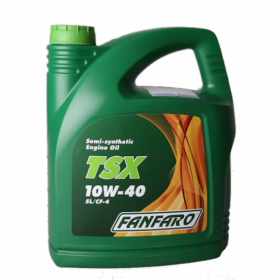 Масло мо­тор­ное по­лу­син­те­ти­че­ское «Fanfaro» TSX 10w40, 5 л