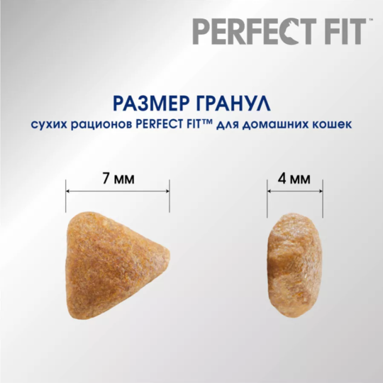 Корм для кошек «Perfect Fit» курица, 650 г