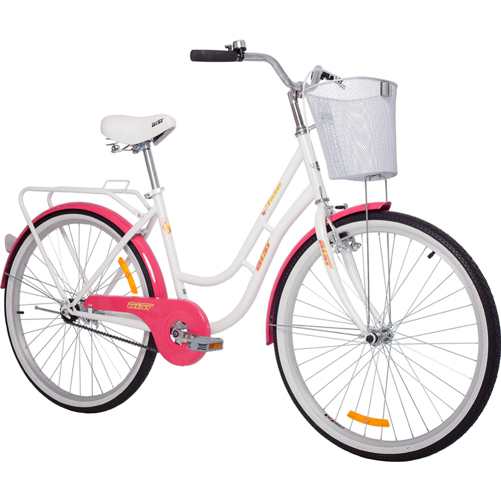 Велосипед «Aist» Avenue 2022, 26, бело-розовый