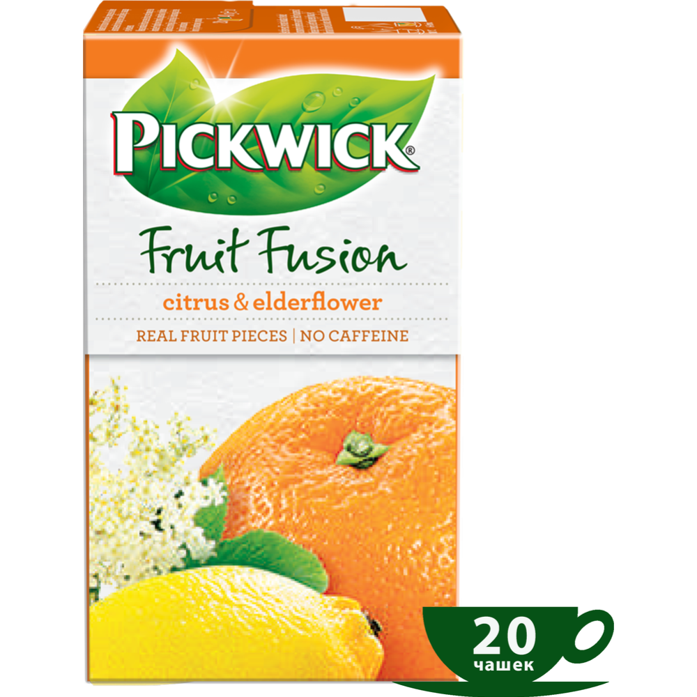 Чайный напиток «Pickwick» Citrus & Elderflower, 20x2 г 