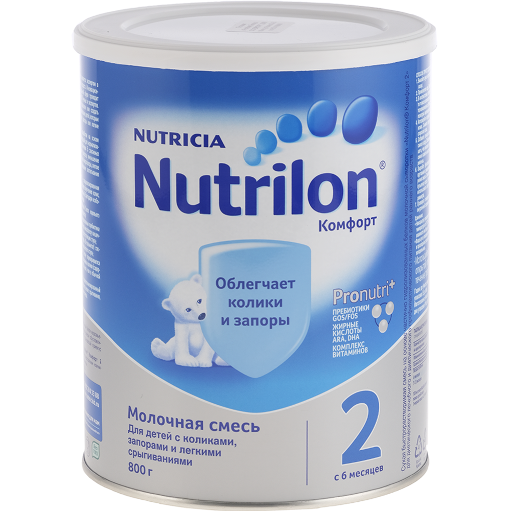 Смесь молочная «Nutrilon» Комфорт 2, 800 г #0