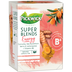 Чайный на­пи­ток «Pickwick» Herbal Super Blends Energy, 15 x1,5 г