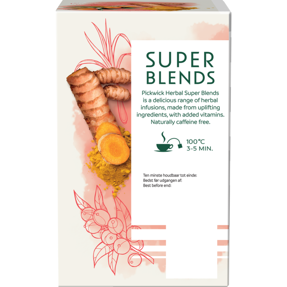Чайный напиток «Pickwick» Herbal Super Blends Energy, 15 x1,5 г #3