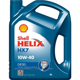 Масло моторное «Shell» Premium Hyper, 10W40, 550040428, 4 л