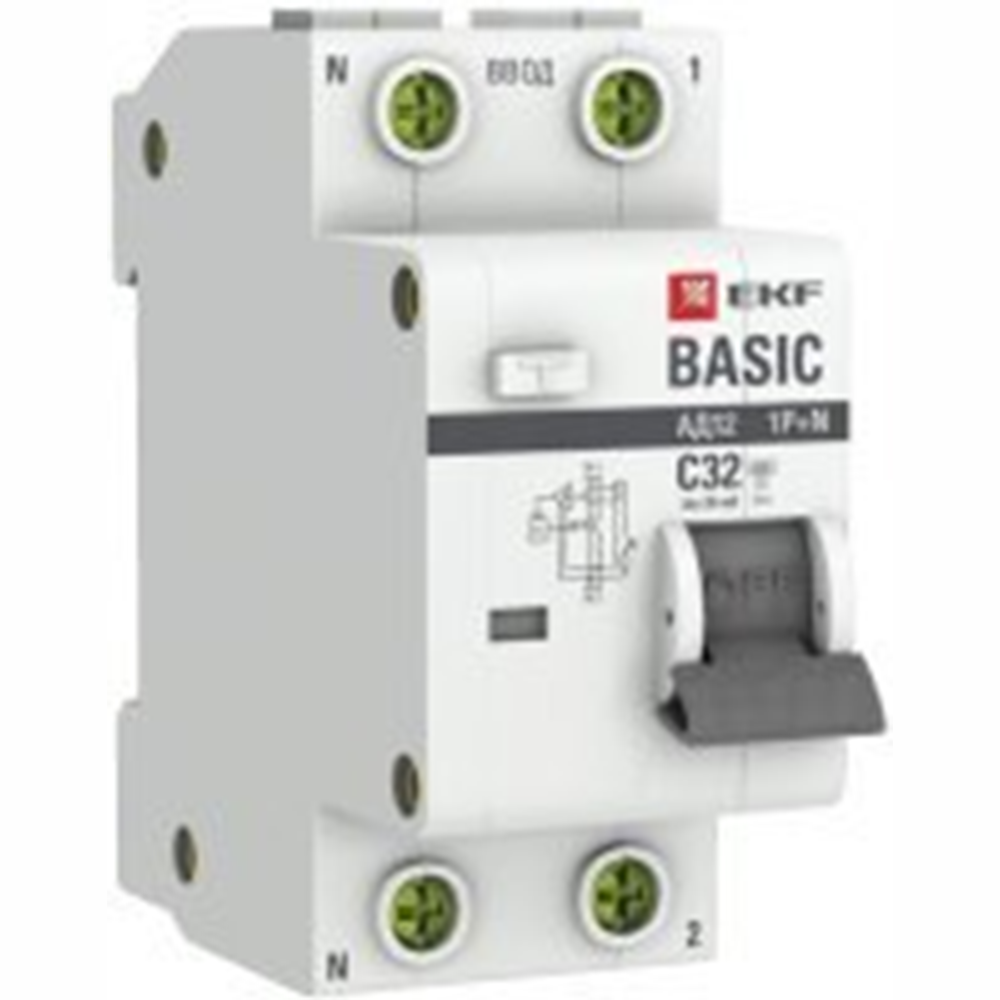 Дифференциальный автомат «EKF» Basic, DA12-63-30-BAS
