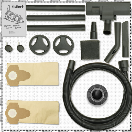 Строительный пылесос «Bort» BSS-1620-STORM, 93417487