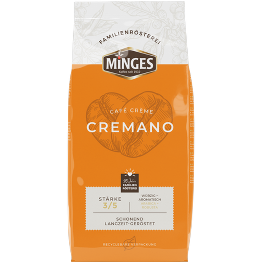 Кофе в зернах «Minges» Caffe Cremano, 1 кг #0