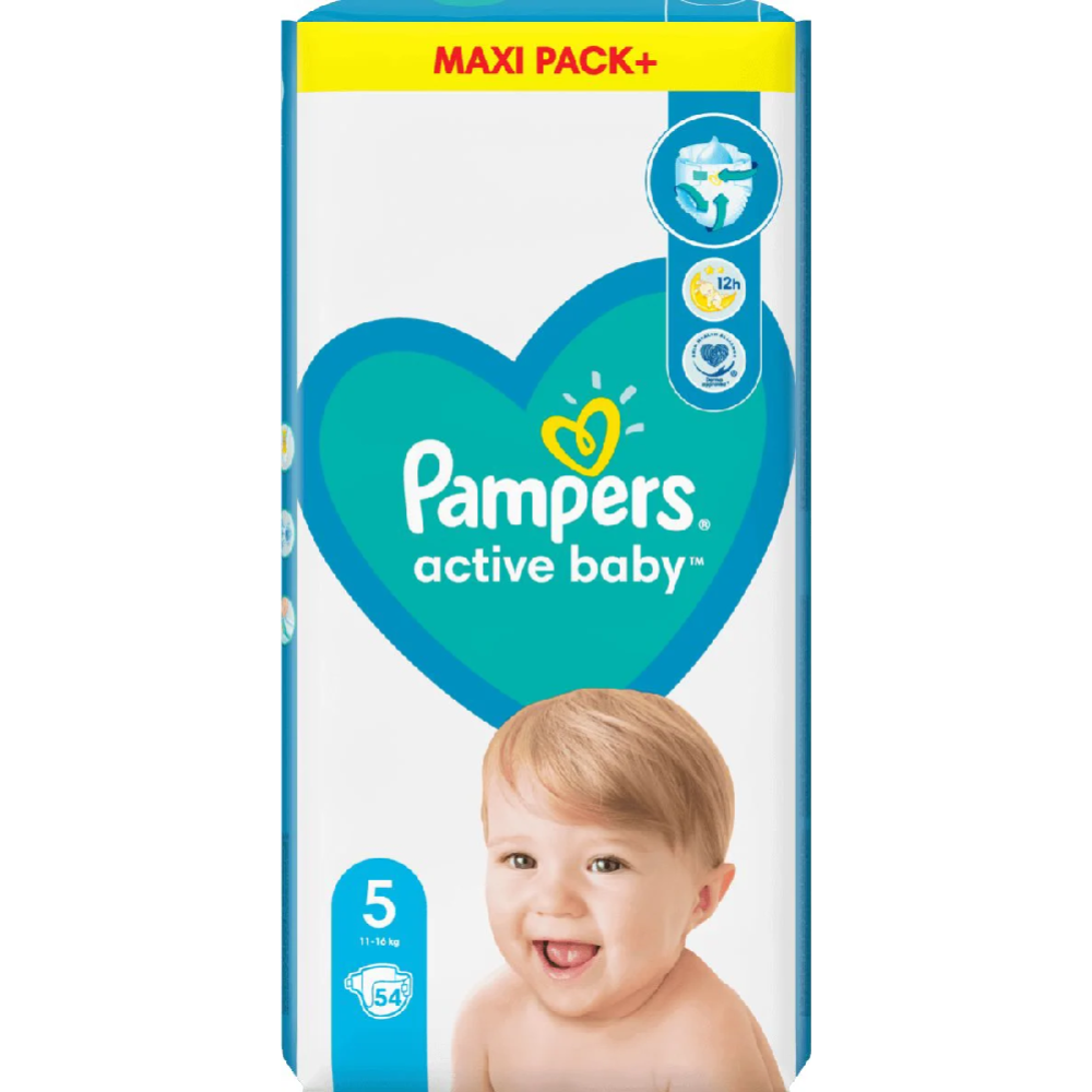 Подгузники детские «Pampers» Active Baby, Размер 5, 11-16 кг, 50 шт #0