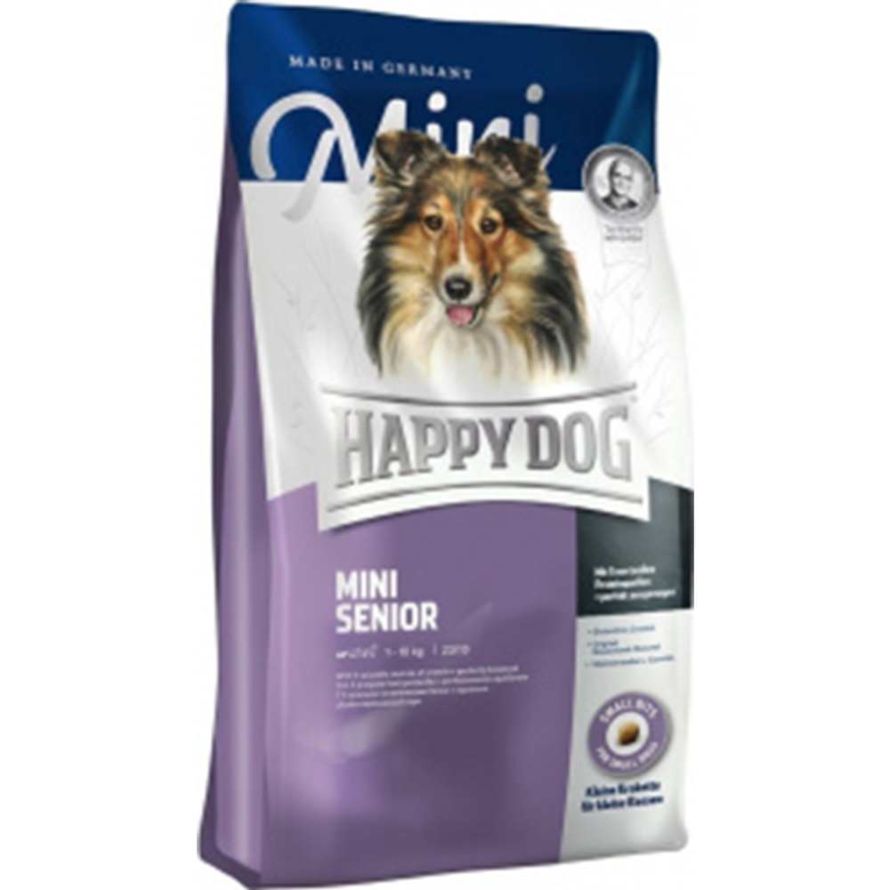 Корм для собак «Happy Dog» Mini Senior, 60105, птица/лосось, 4 кг
