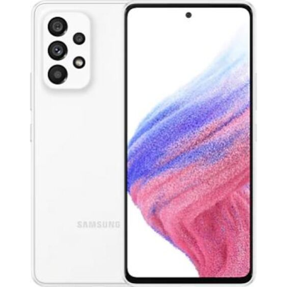 Смартфон «Samsung» Galaxy A53, SM-A536EZWHCAU, 8/256GB, White