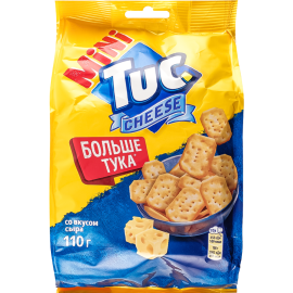 Крекер солёный «Tuc» Снек мини, со вкусом сыра, 110 г