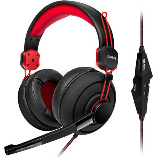 Наушники «Sven» AP-G888MV Black-Red