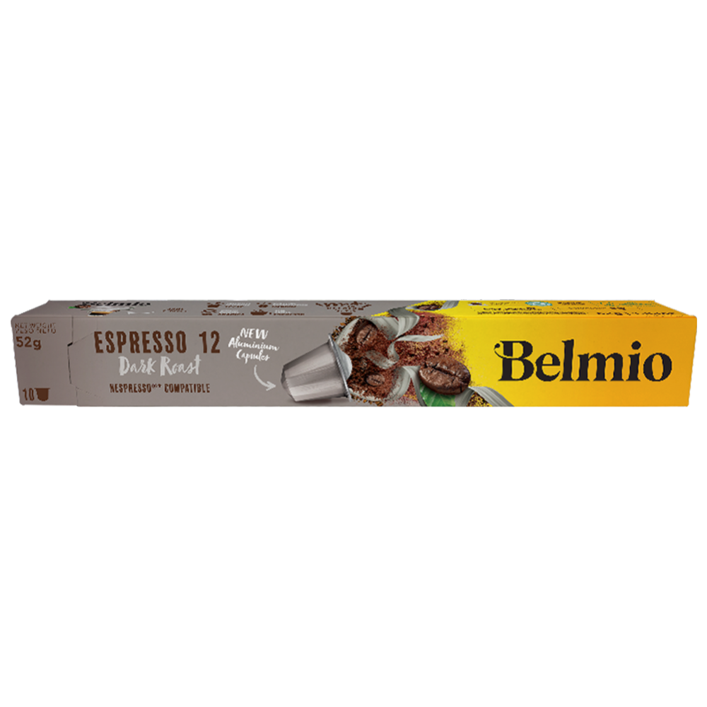 Кофе в капсулах «Belmio» Dark Roast жареный молотый, 10х5.2 г