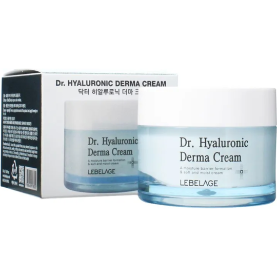 Крем для лица «Lebelage» Hyaluronic Derma Cream, увлажняющий, 50 мл