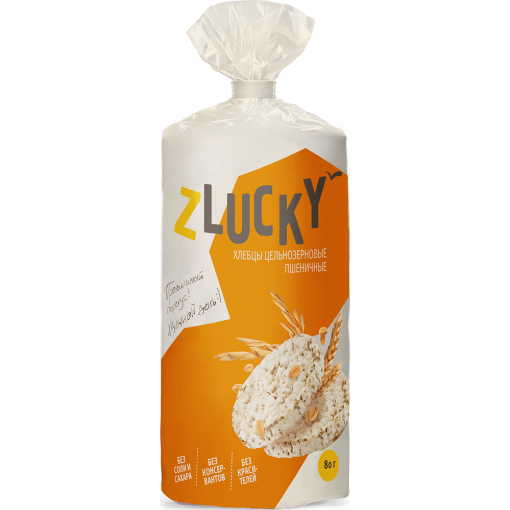 Хлебцы «Z Lucky» пше­нич­ные, 80 г