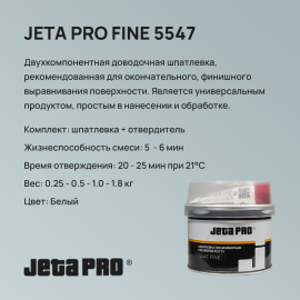 Шпатлевка JETA PRO FINE 5547 - 0.5 КГ