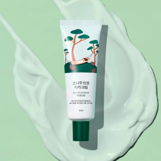 Крем для лица «Round lab» Pine Calming Cica Cream, успокаивающий, 50 мл