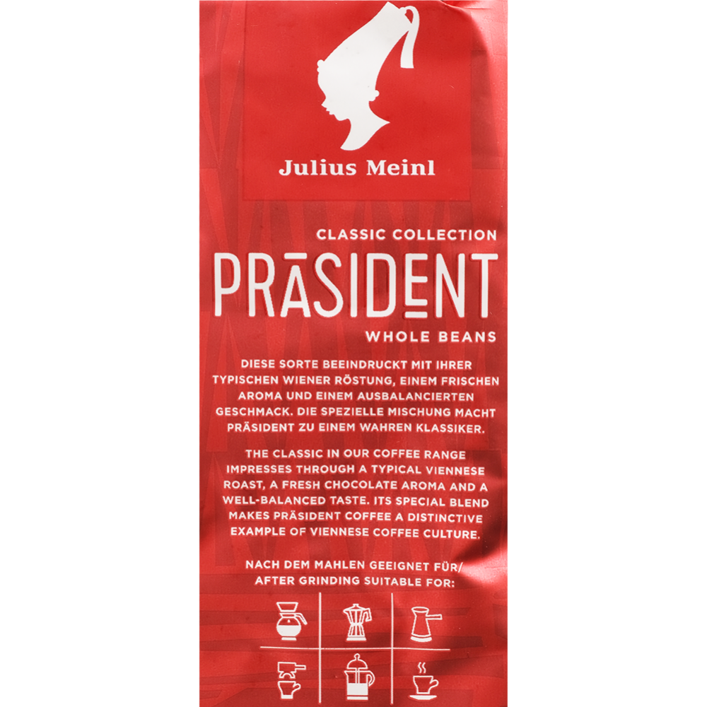 Кофе в зернах «Julius Meinl» President, 500 г #2