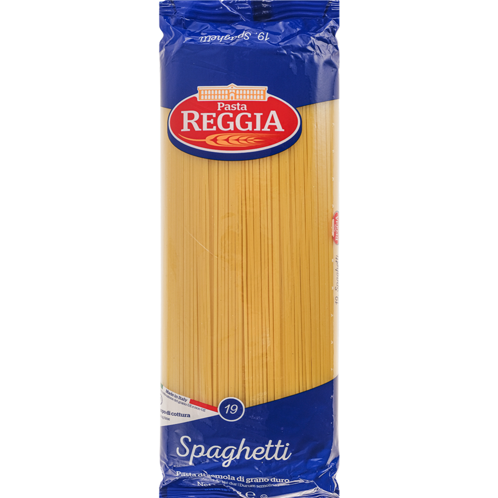 Макаронные изделия «ReggiA» Спагетти №19, 1000 г #0