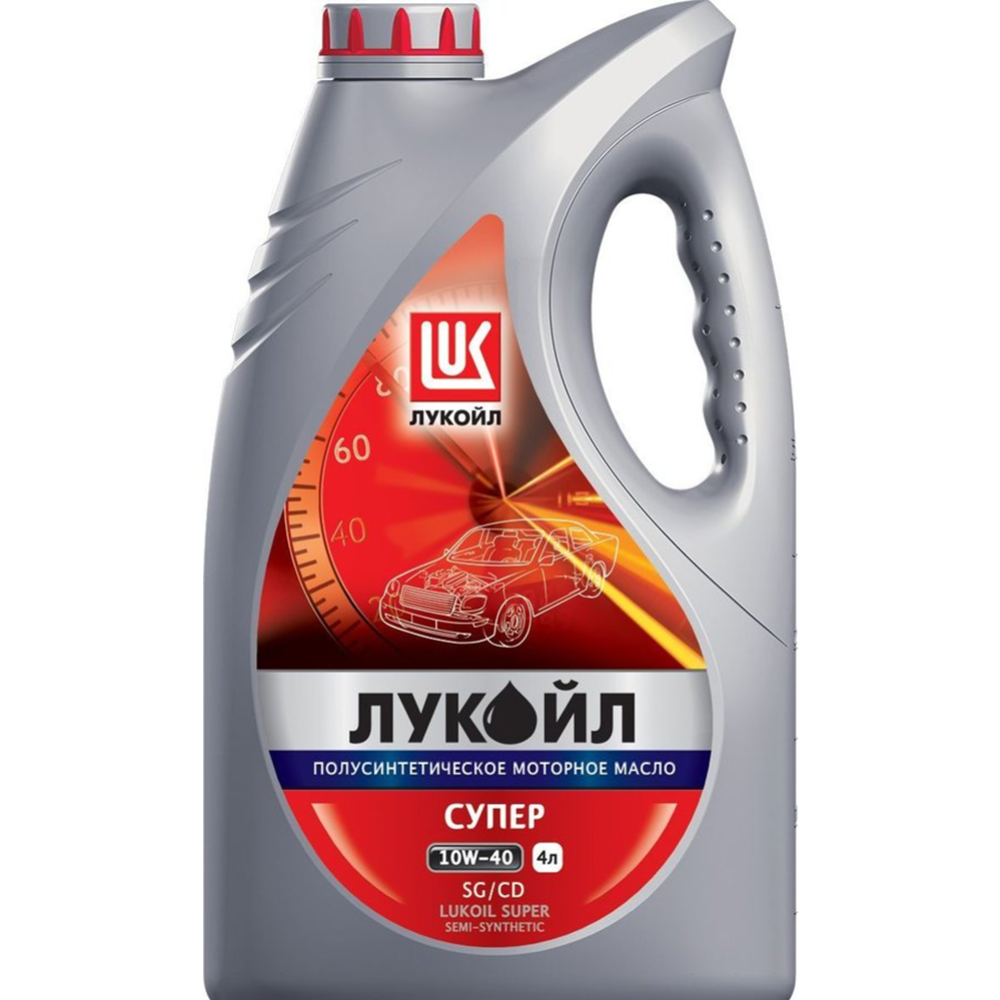 Масло моторное «Lukoil» Супер, 10W40, 19192, 4 л