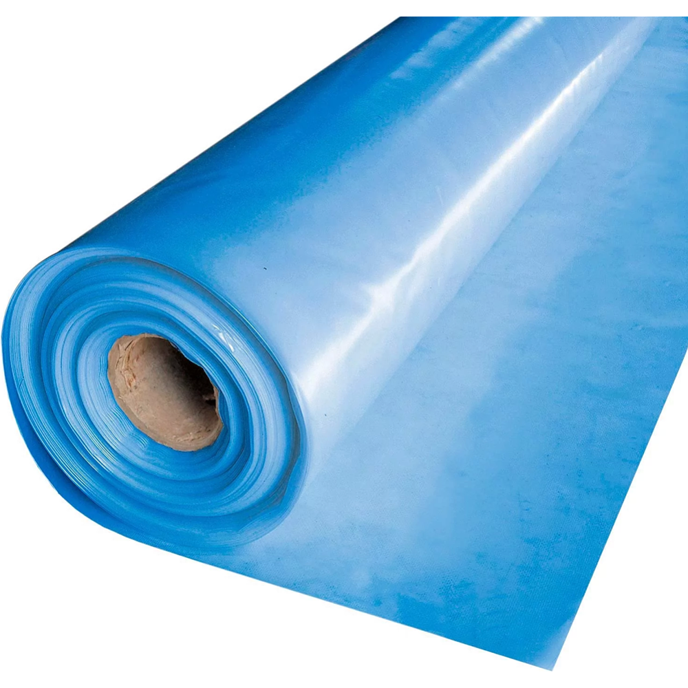 Пленка полиэтиленовая «Skiper» первичная, 100 мкм, голубой, 1.5х100 м