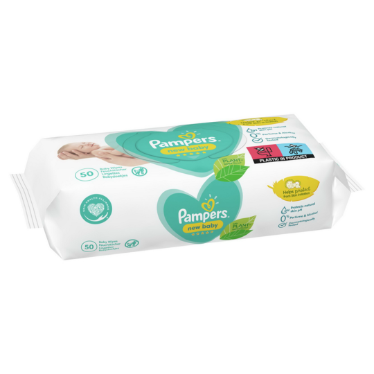 Детские влажные салфетки «Pampers» New Baby, 50 шт