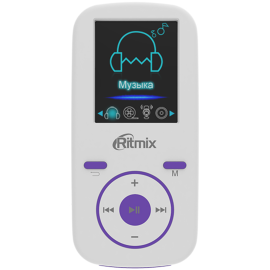 MP3-плеер «Ritmix» RF-4450 4Gb White+Violet.