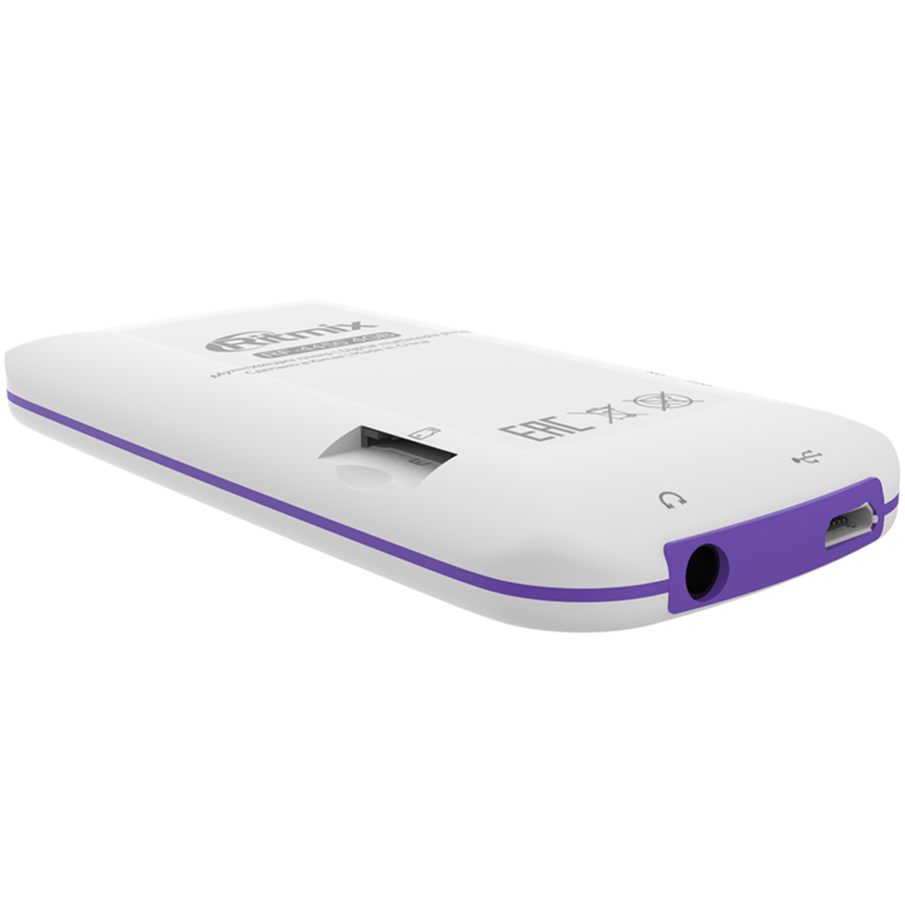 MP3-плеер «Ritmix» RF-4450 4Gb White+Violet.